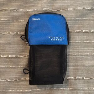 Mead Five Star Blue and Black Art Organizer